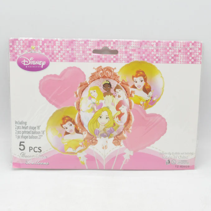 Disney Princess Theme Foil Balloons